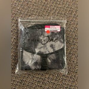 Thirty one Fold over lunch box black tie dye